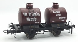 [41101] 41101 - Vagón cisterna bicuba Vda. de Timoteo Vivando
